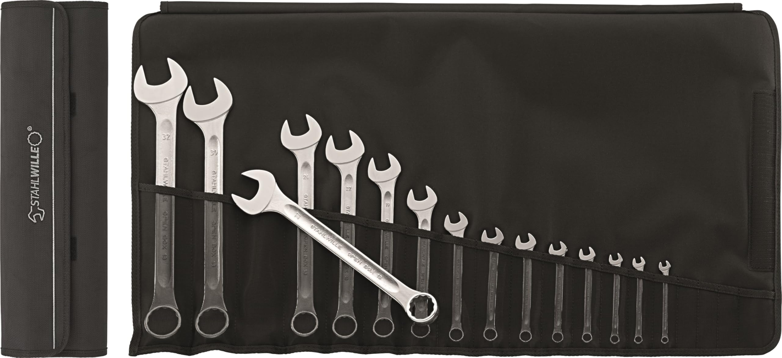 Amazon.co.jp: スタビレー 片目片口スパナセット 13/15 : DIY・工具